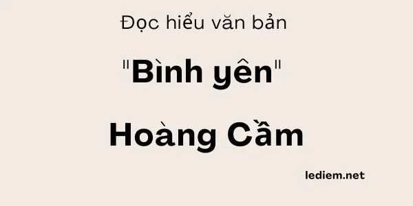 doc hieu binh yen hoang cam